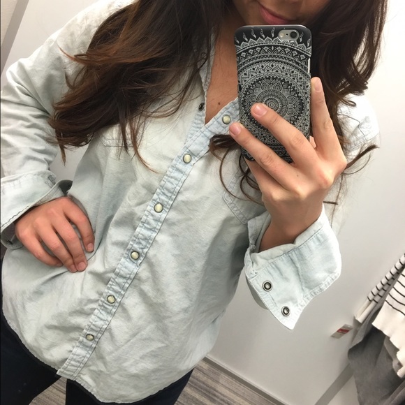 Chambray Shirt - American Eagle