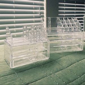 Acrylic Makeup Organizers (2)