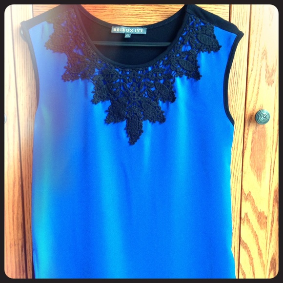 Sleeveless Brixton Ivy blouse