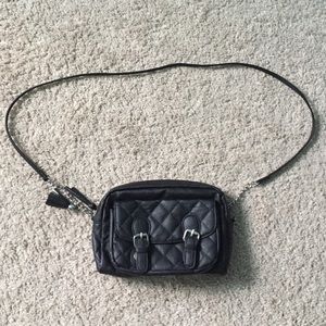 Small cross body leather bag