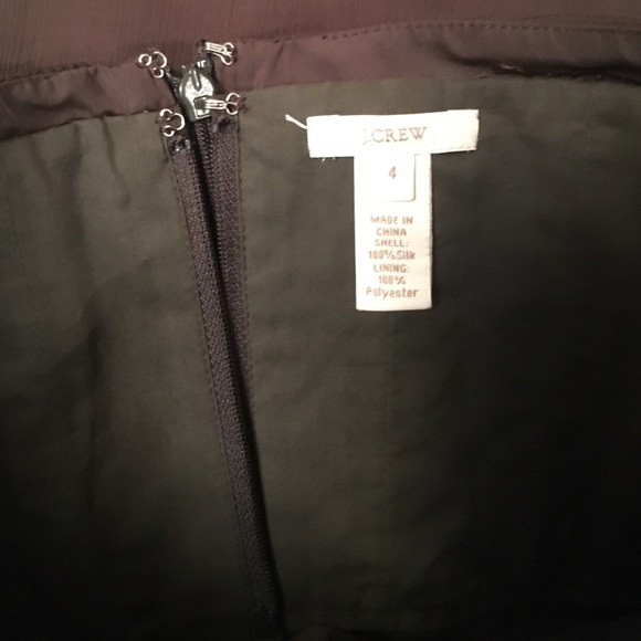 🆕 $220 J. Crew brown strapless Taryn dress - Picture 3 of 4