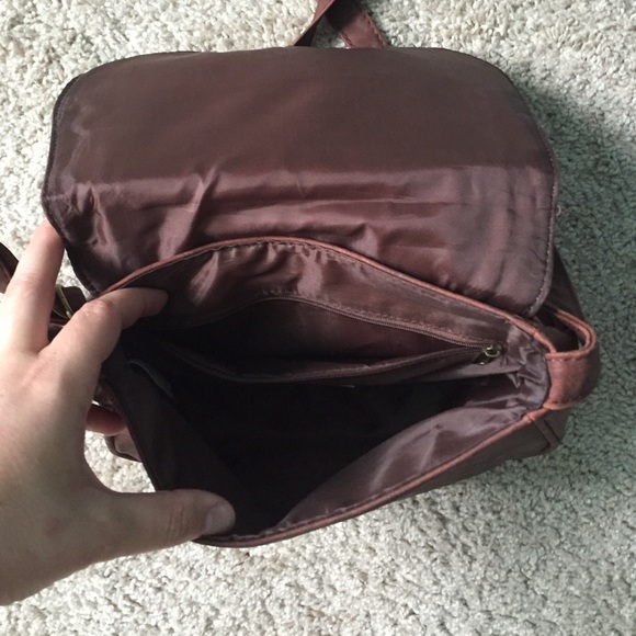 Brown leather purse - Picture 3 of 3