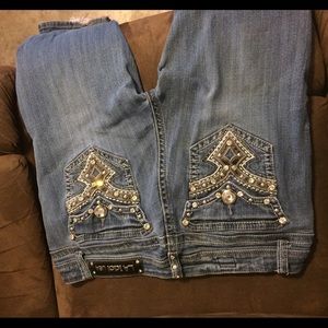 LA Idol blue jeans, size 13