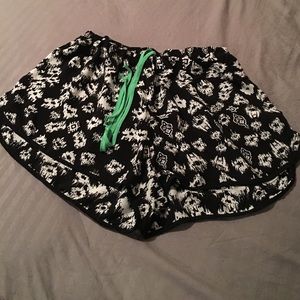 Short Shorts. Cute Print. Elastic Waistband.