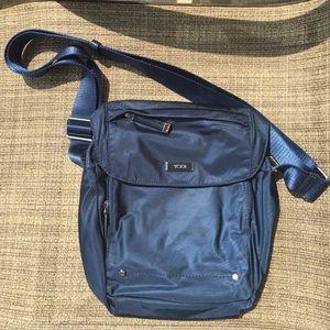Tumi nylon cross body bag