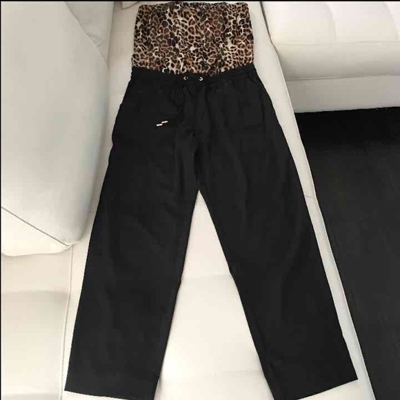 Express strapless jumpsuit