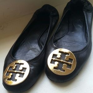 Leather Tory Burch Flats!!