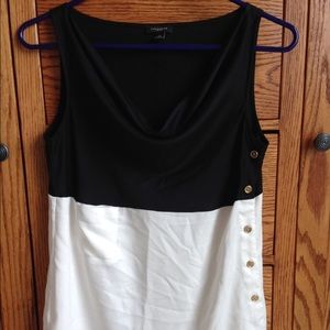 Sleeveless Any Taylor Silk blouse