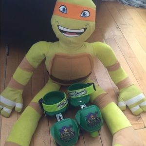 Ninja turtle beginner skates & Stretchkins