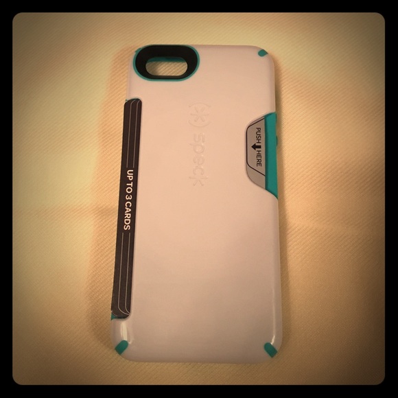 🆕 Speck white & turquoise iPhone 4S case