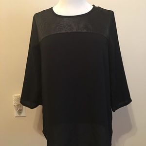 Long black shirt