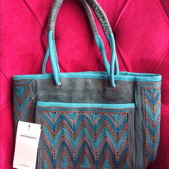 Anthropologie Antik Batik Paco Bag NWT - Picture 1 of 4