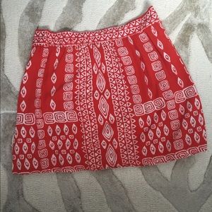 Boho Chic Aztec Print Skirt