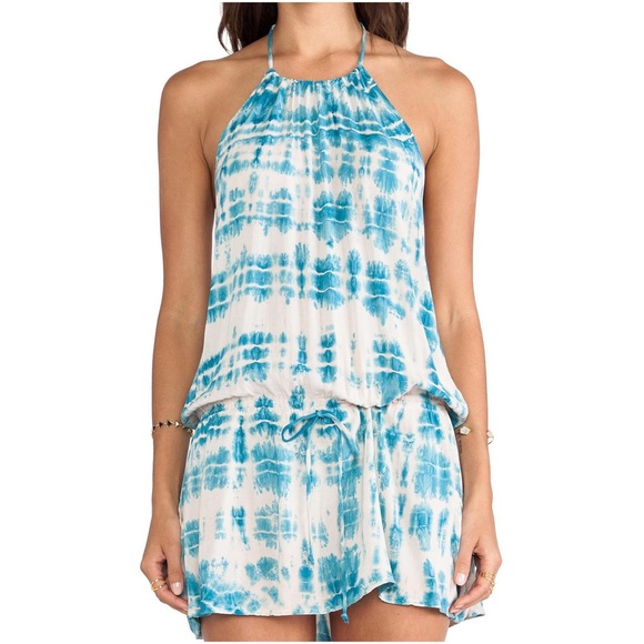 Blue Life Island Halter Dress