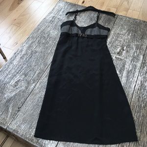 Black Kenzie slip dress