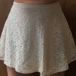 BRAND NEW TopShop Lace Skater Skirt