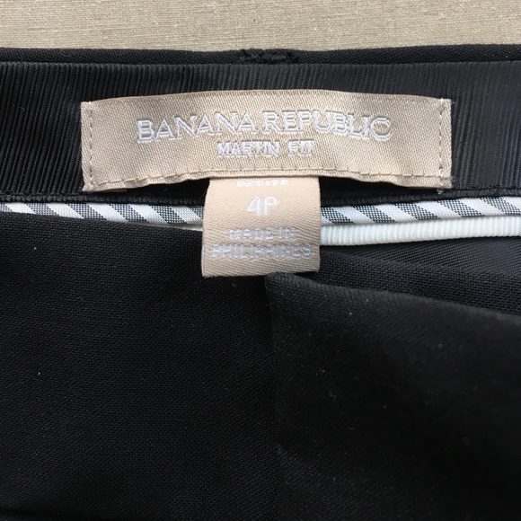 Banana republic black ladies trousers