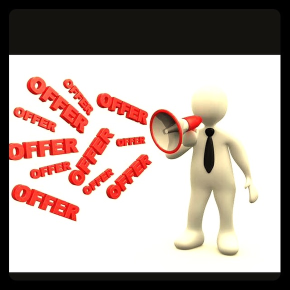 Make me a reasonable offer- that I can't refuse!!