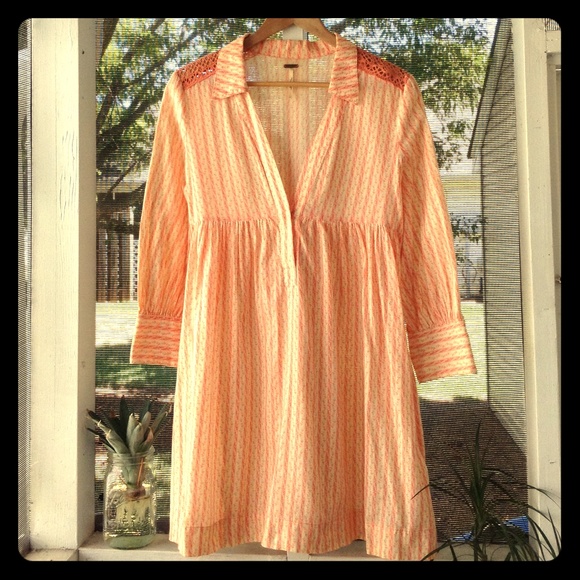 Free People Tops - Free People 3/4 sleeve tunic