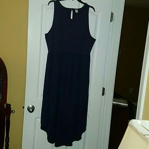 Navy Sleeveless Dress