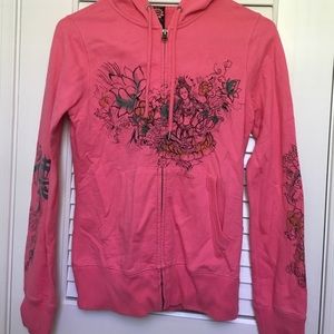 LUCKY BRAND zip-up hoodie. Size XS
