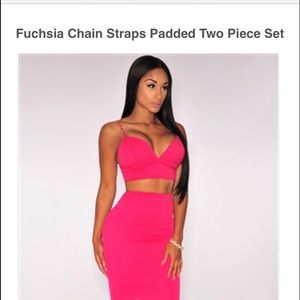 Fuschia Two Piece