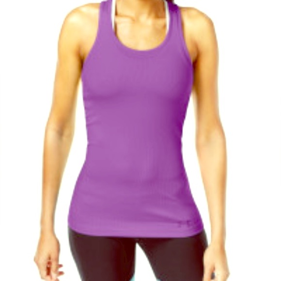 Purple workout tank top Clearance
