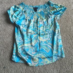 Paisley Silk Blouse