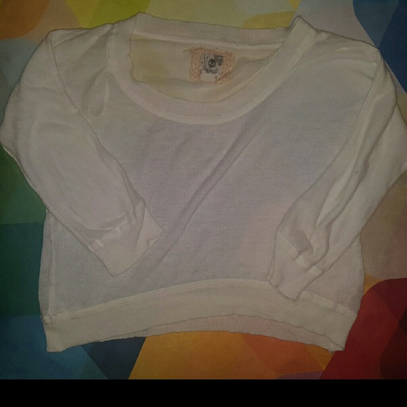 White light sweater