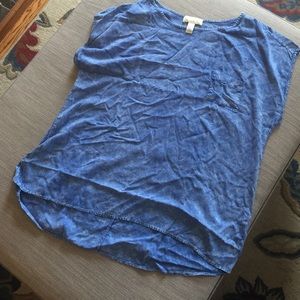 Forever21 denim-look top