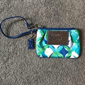 Coach Poppy Wristlet