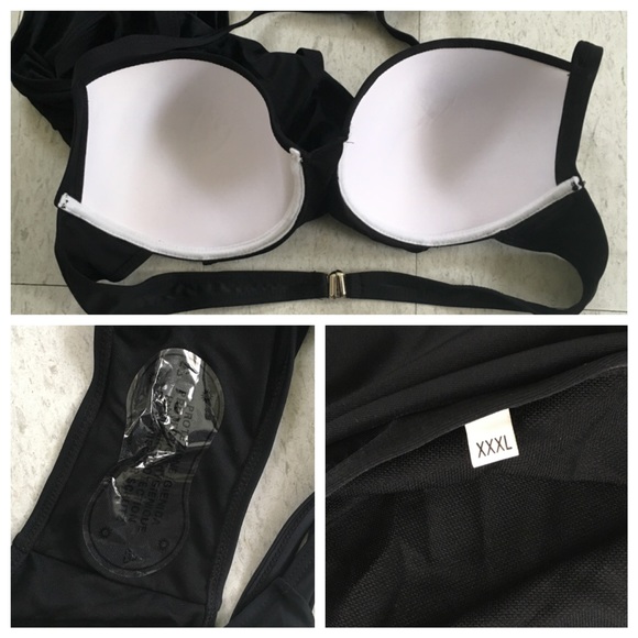 Strappy Bandage One Piece Swimwear - Picture 3 of 4