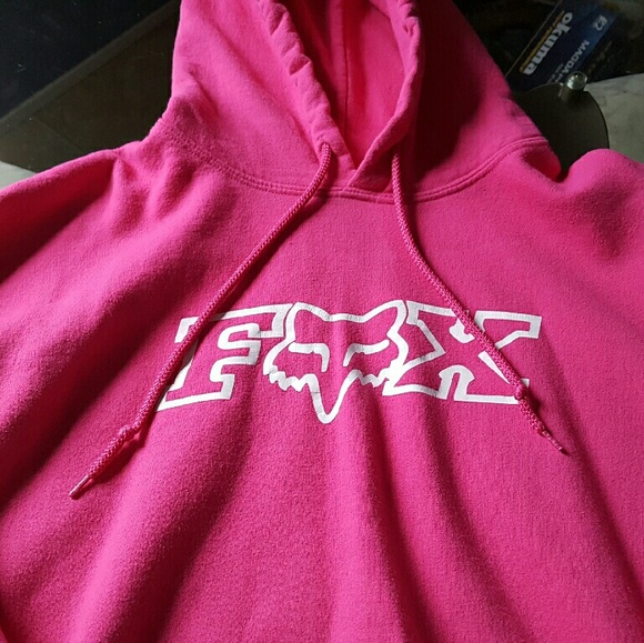 Fox pink sweat shirt