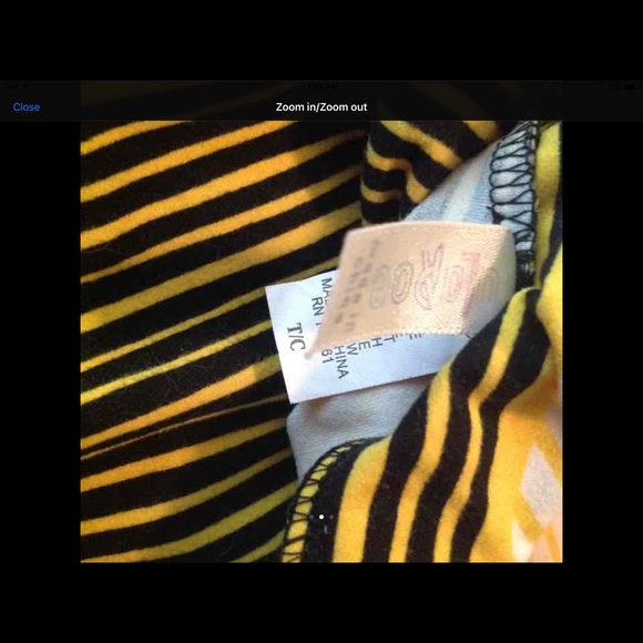TC Black and Yellow Stripes - Picture 2 of 3