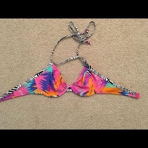 Freya Flashdance underwire bikini top, size 34D