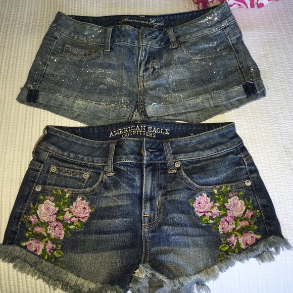 Set of American eagle shorts