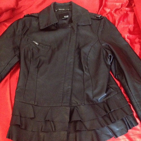 Leather jacket