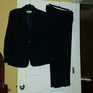 Dark Navy Pant Suit