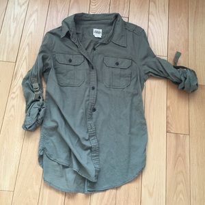 Polo Denim & Supply cotton gauze safari shirt