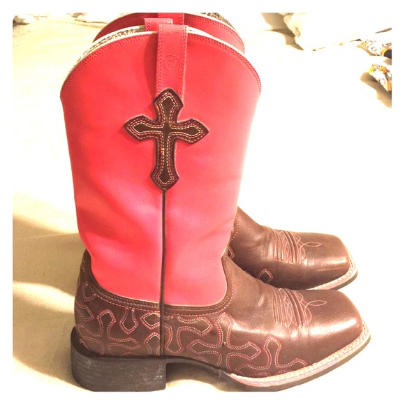 Ariat square toe boots