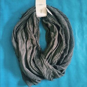 Grey Circle Scarf