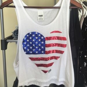 American Flag tTank from Pink by Victoria Secret