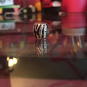 Pandora Zebra charm