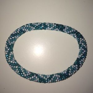 Multi colored beaded bracelet