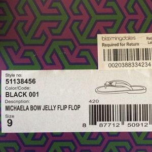 Tory Burch jelly flip flops