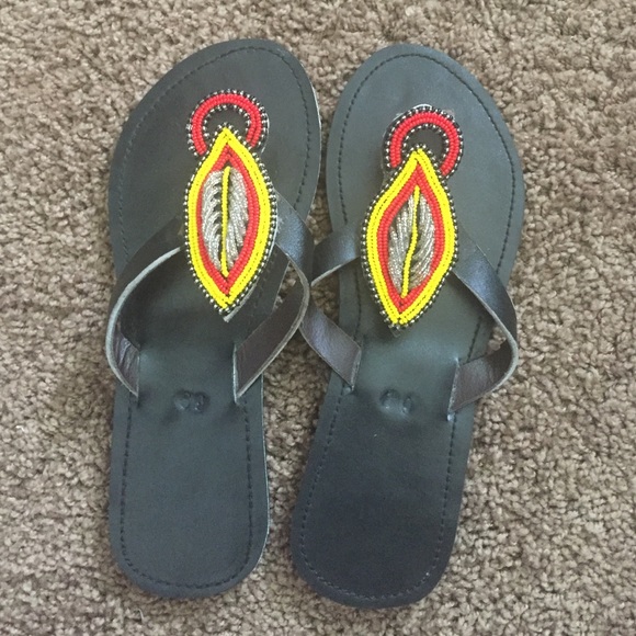 Masaai Beaded Sandal