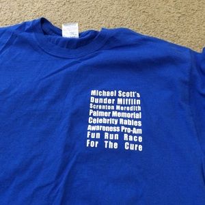 The Office TV Show Dunder Mifflin Fun Run Tshirt