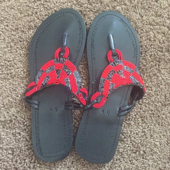 Masaai Beaded Sandal