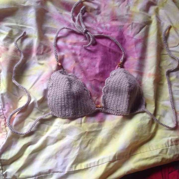 Crotchet swim top