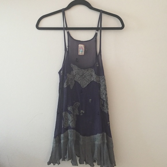 Free people sheer tunic/ tank top